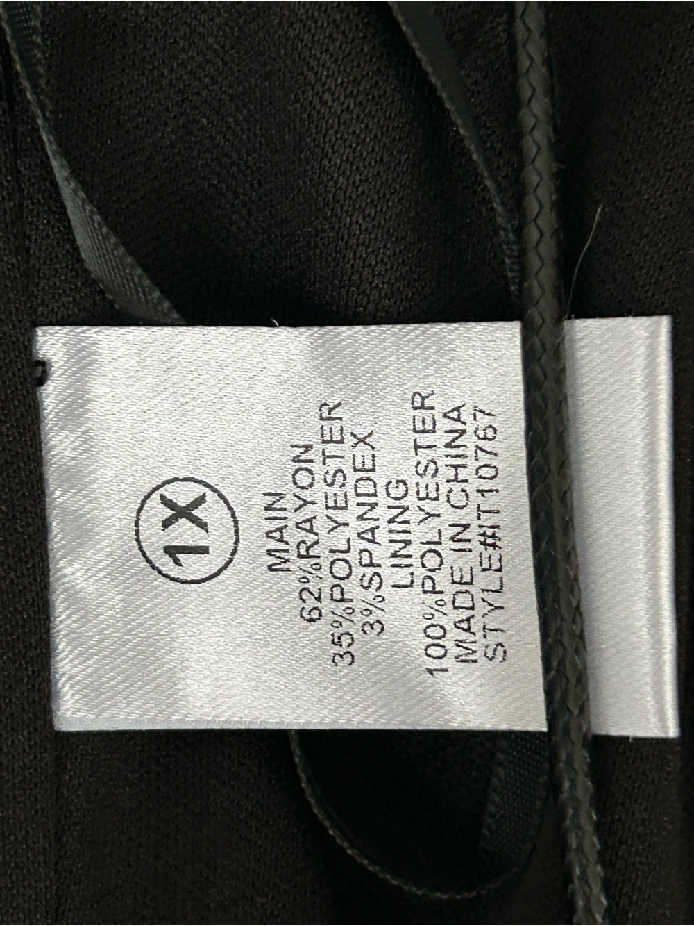 Fashion Nova Black Lace-Up Corset Crop Top - Picture 5 of 6
